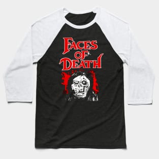 Faces Of Death Baseball T-Shirt